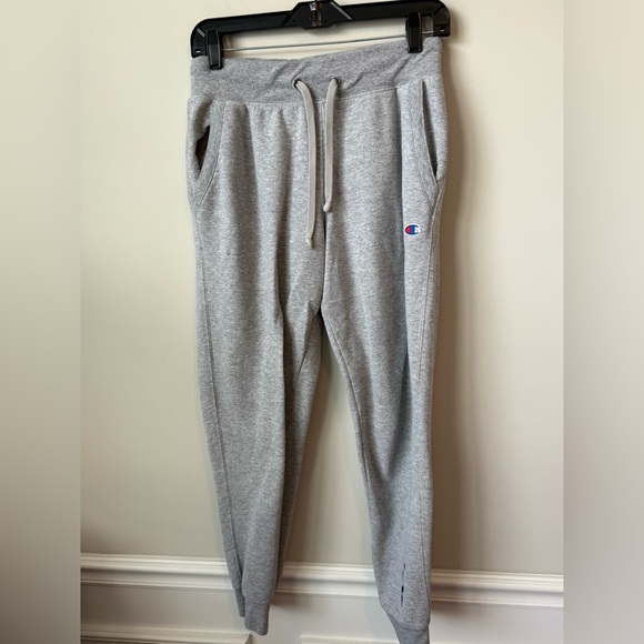 Champion Gray Athletic sweatpants size medium - Picture 1 of 4